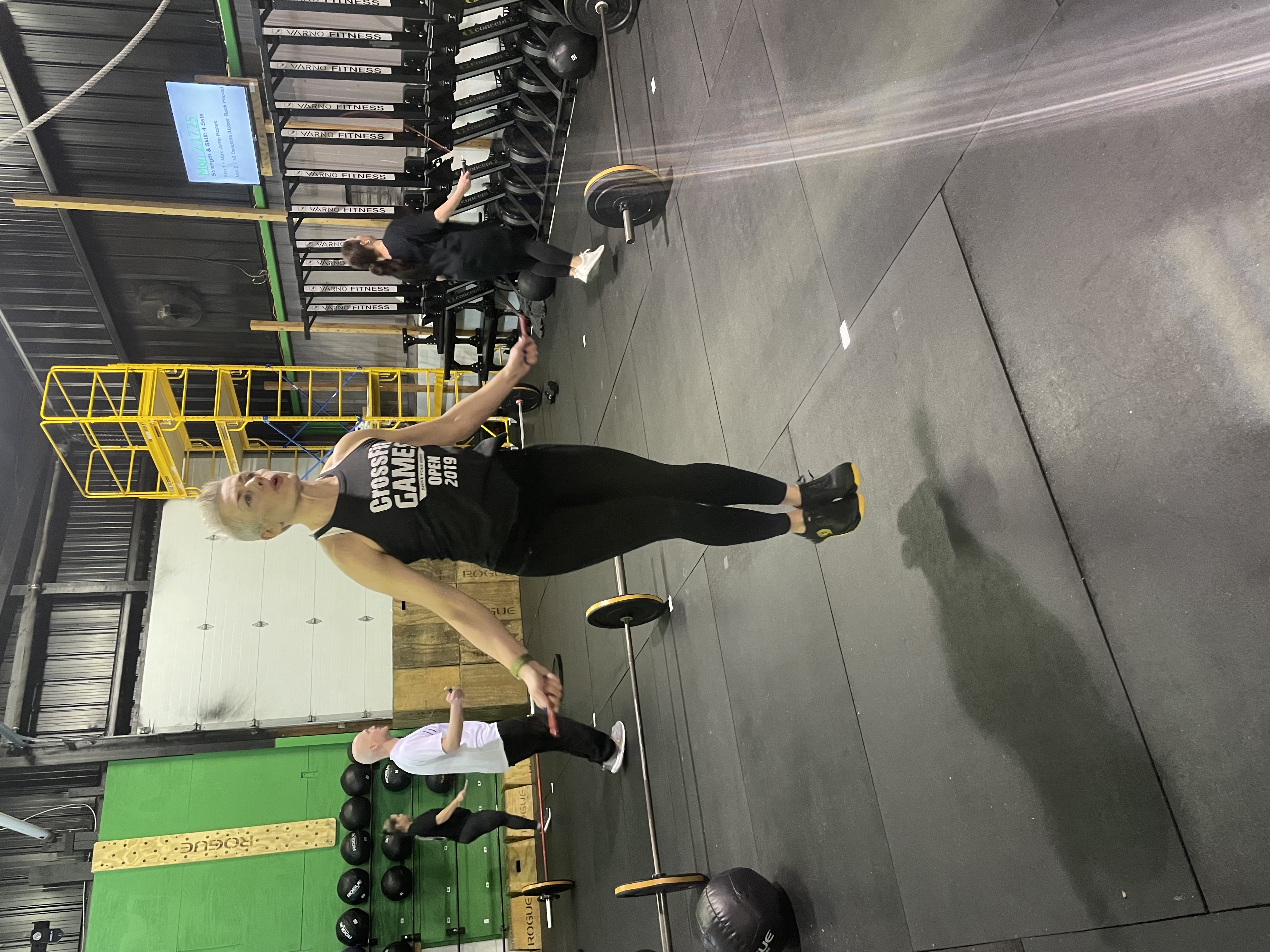 Weightlifting area